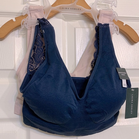 Laura Ashley Intimates & Sleepwear Nwt Laura Ashley Bras Set Of 2 Poshmark